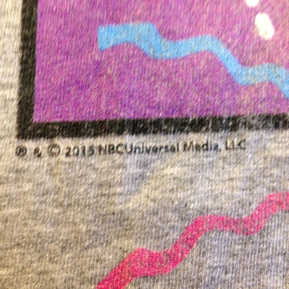 Saved By The Bell T-Shirt Size Med Fruit of the Loom - Picture 8 of 9